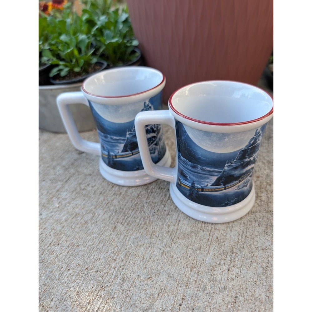 Polar Express Train Ride 20th Anniversary Mug Hot Cocoa Believe Cup 2024 (2) - Picture 3 of 5